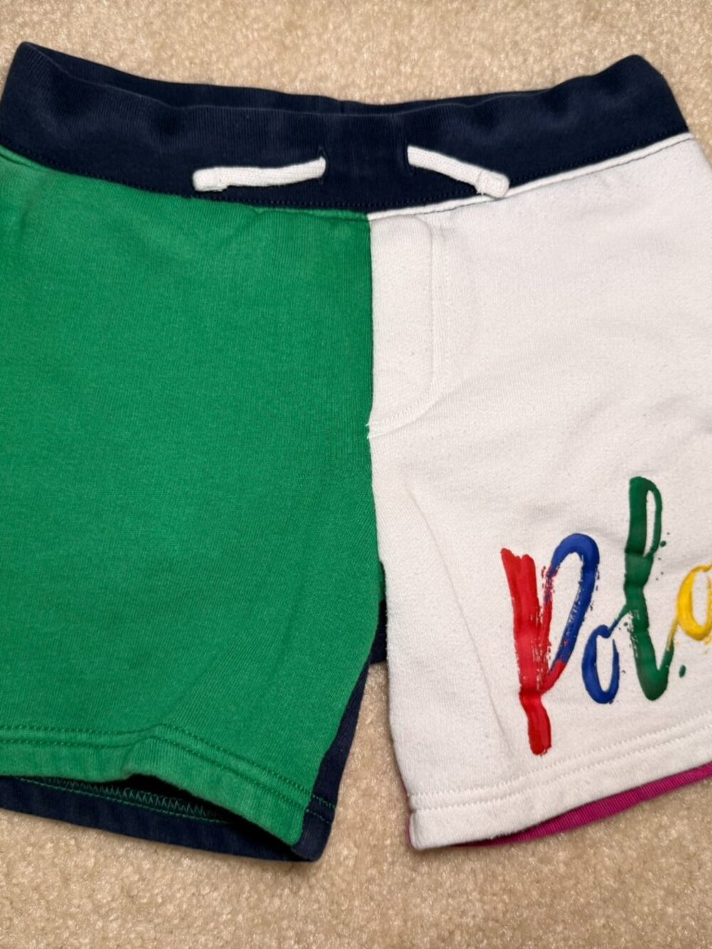 Polo Ralph Lauren Boys Color Block Shorts Size 5 – Good Condition